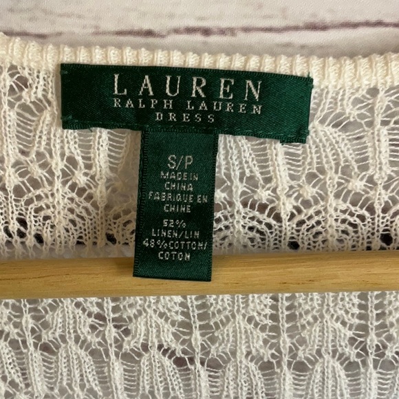 Ralph Lauren - Crochet Style Bolero Sweater, S/P - Picture 4 of 5